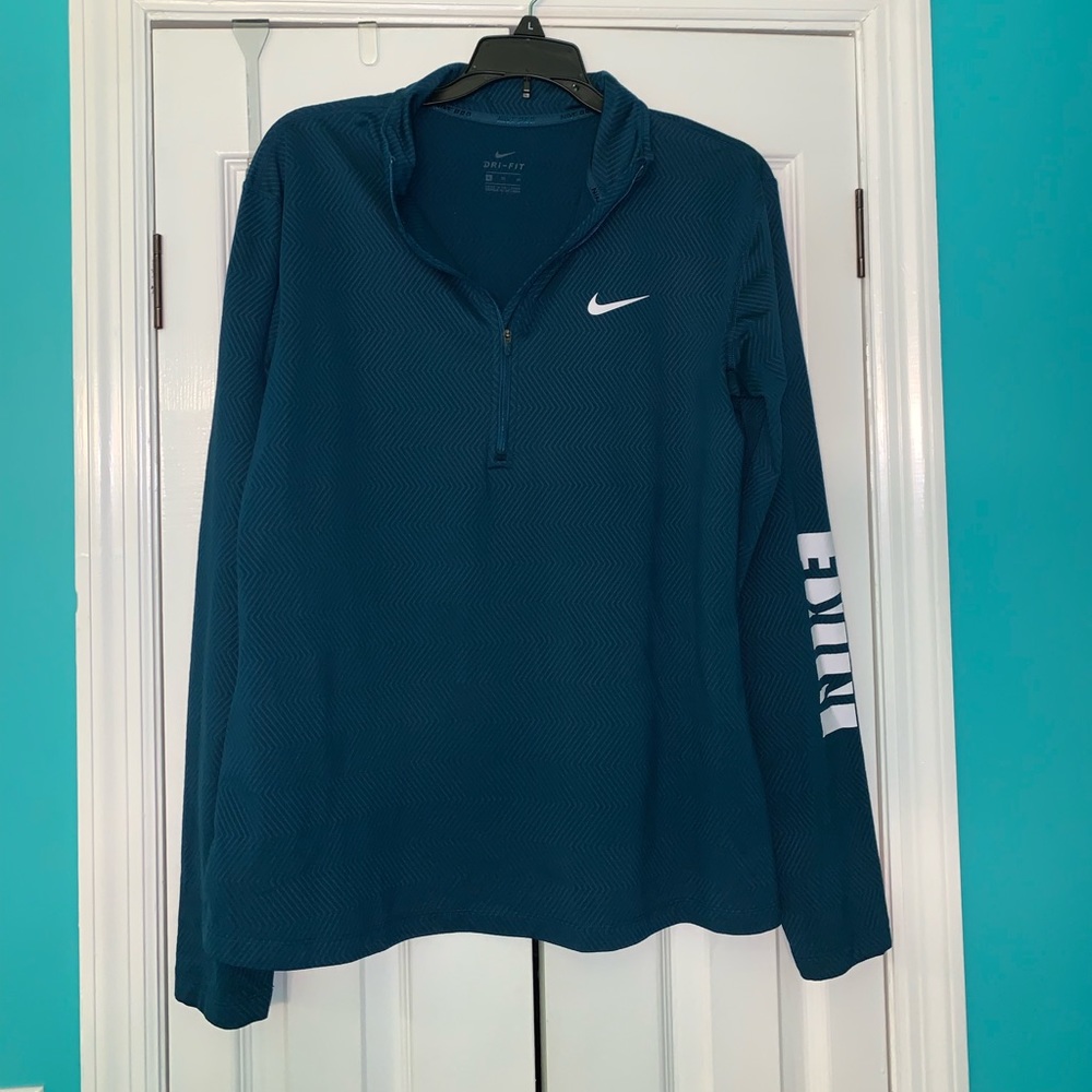 Womens Nike half-zip pullover